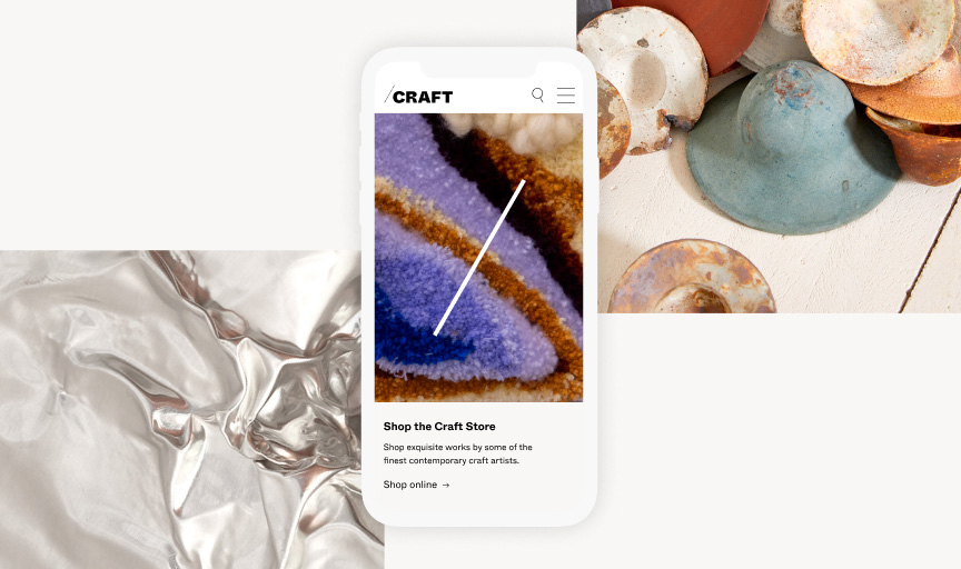 An image of the Craft Victoria Website